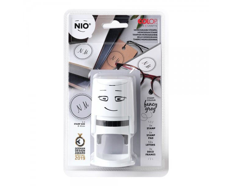 COLOP Stempel 154867 NIO Monogramm Buch