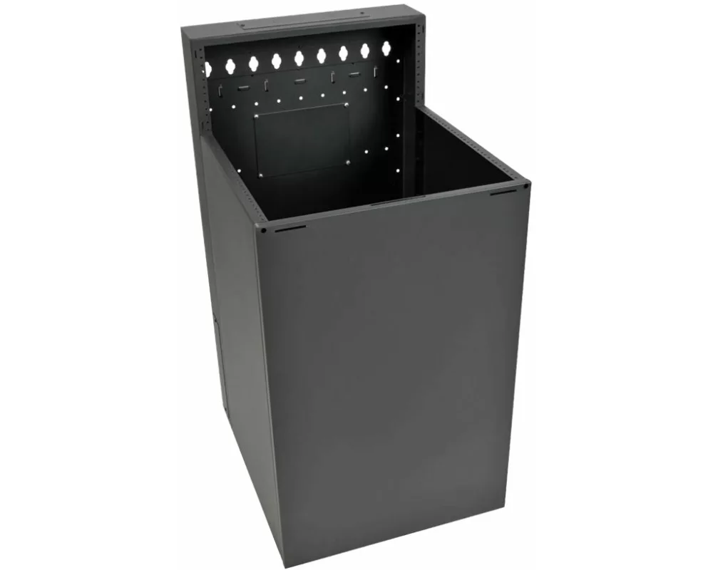 EATON TRIPPLITE SmartRack 16U, Low-Profile, Vertical-Mount, Wall-Mount, Half-Height, Server Rack Enclosure