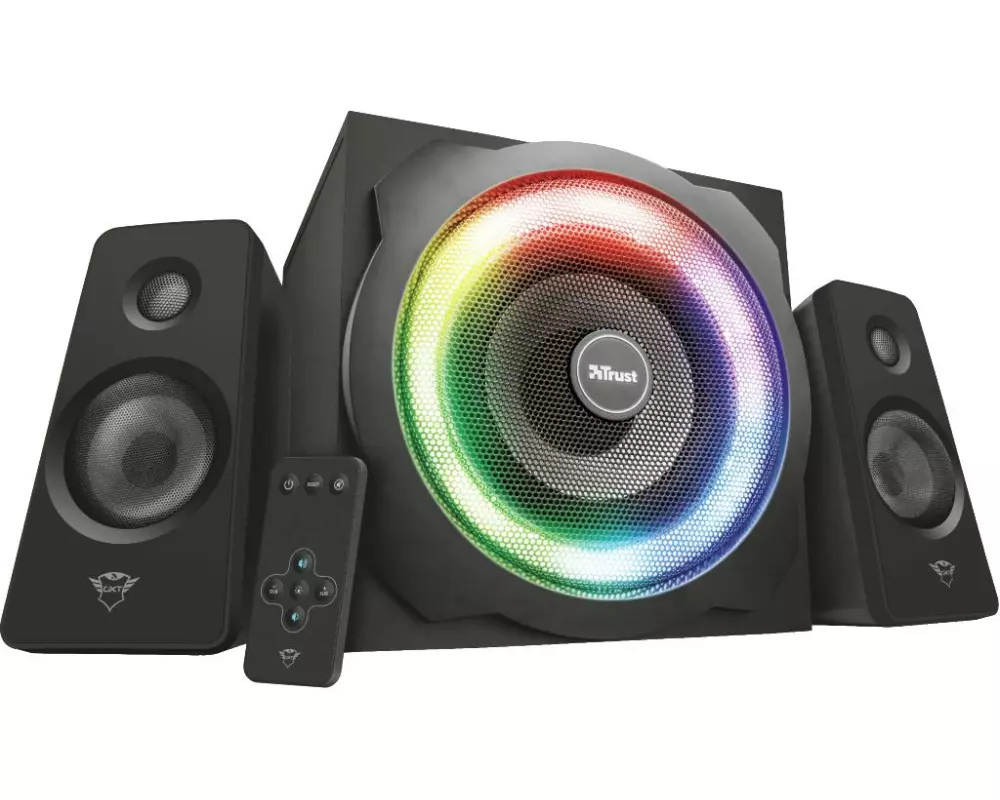 Trust PC-Lautsprecher GXT 629 Tytan RGB Illuminated 2.1