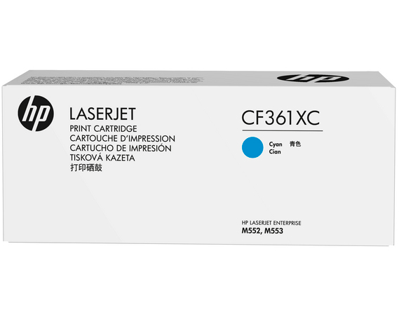 HP Toner-Modul Contract cyan CF361XC CLJ Enterprise M552 9500 S.
