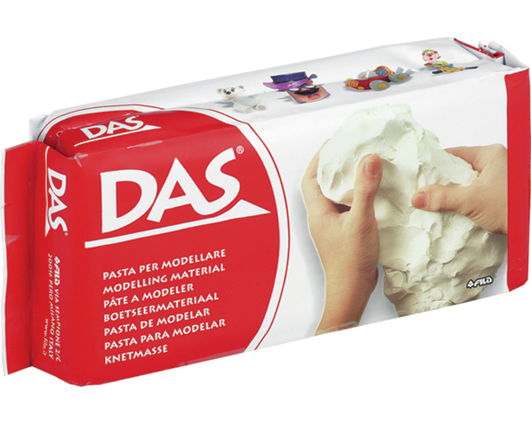 DAS Modelliermasse 500g 387000 weiss