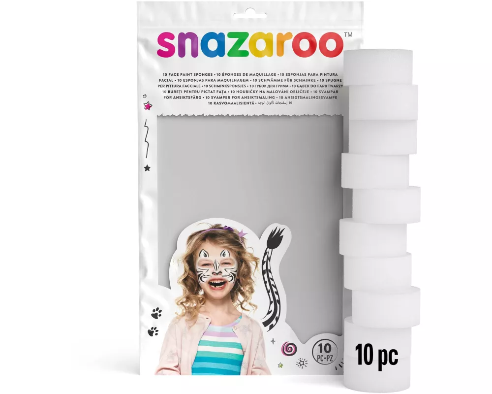Snazaroo Schminkschwamm Set 10 Stück