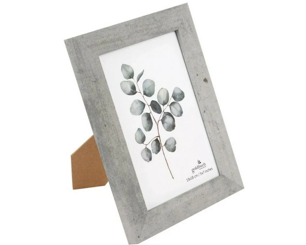 Goldbuch Bilderrahmen Betonfarbe, 13 x 18 cm