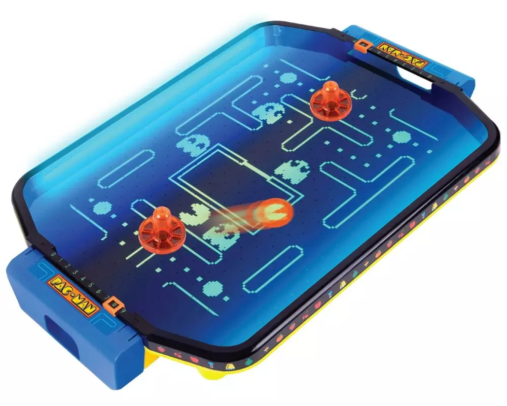 Sombo Familienspiel Pac-Man elektronisches Air Hockey