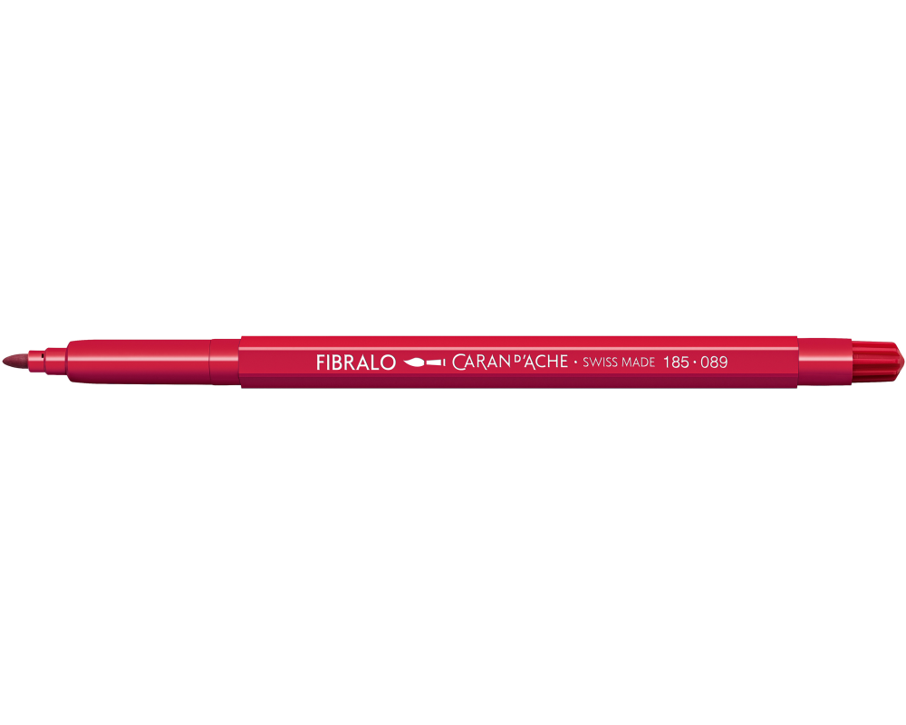 CARAN D'ACHE Fasermalstift Fibralo 185.089 karmin
