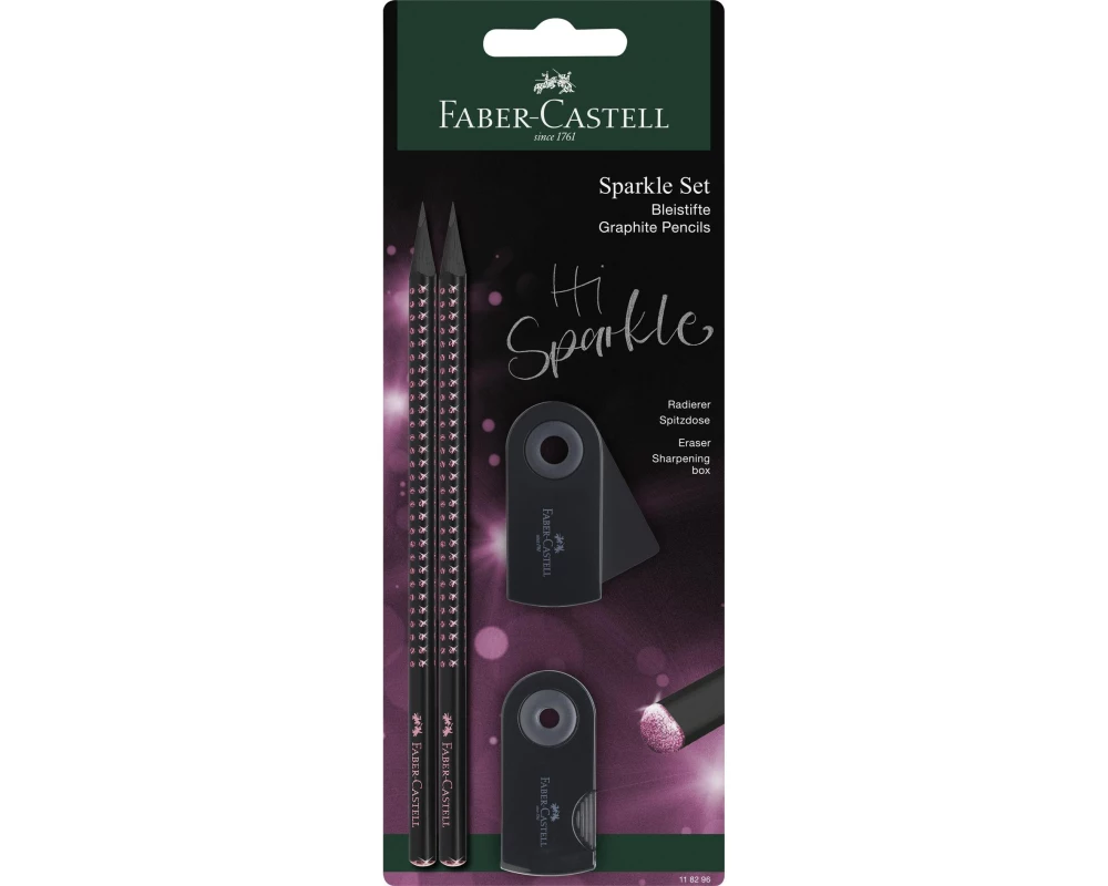 Faber-Castell Schreibset Sparkle Mid Rose