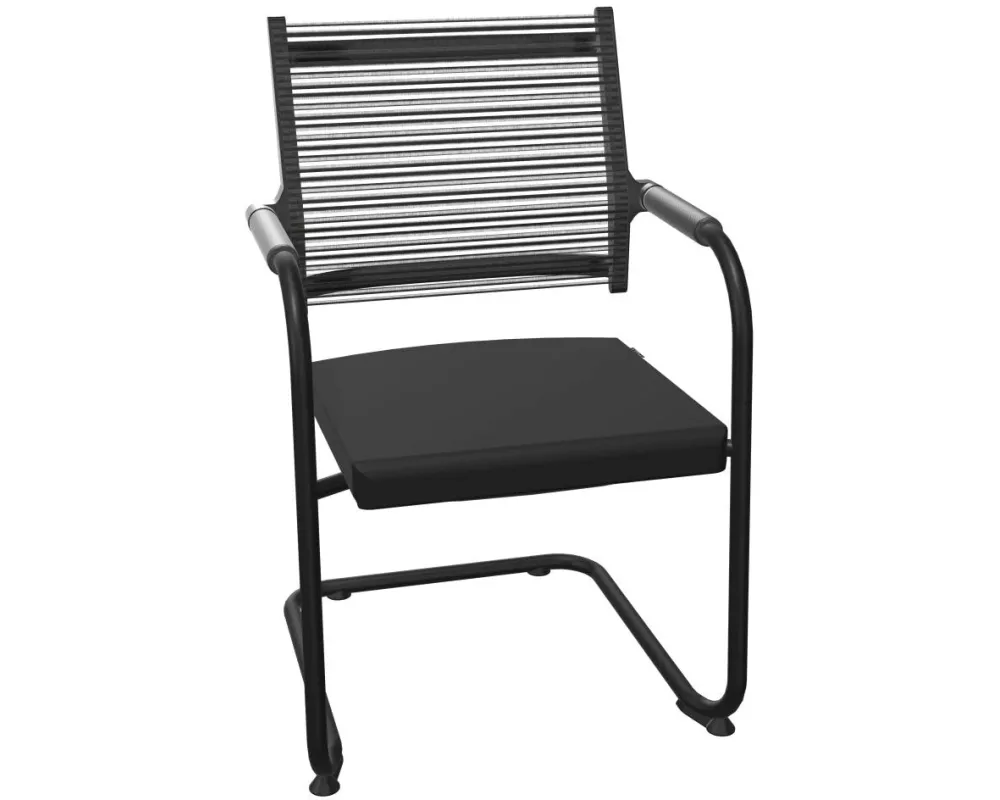 Dauphin LO 3315 mit Netzrücken, Schwarz