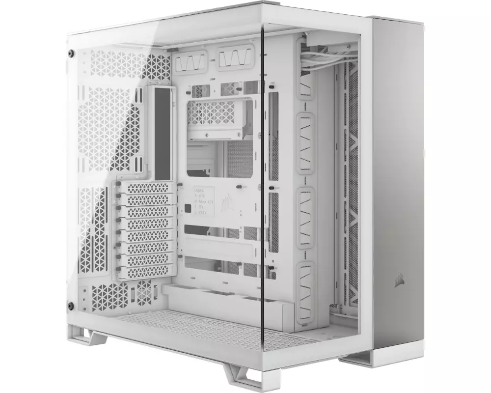 Corsair PC-Gehäuse 6500X Weiss/Aluminium Satin-Grau