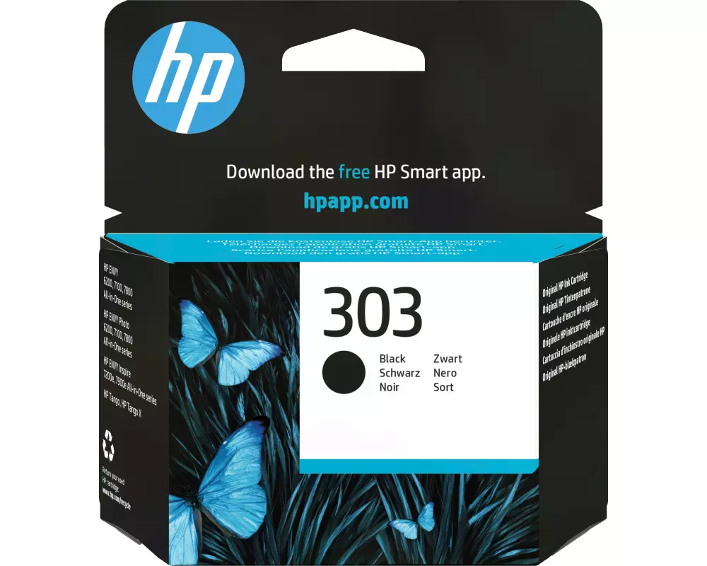 HP 303 Schwarz Original Druckerpatrone