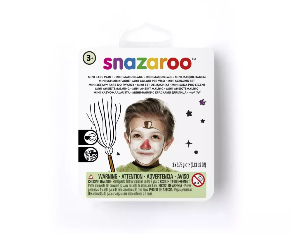 Snazaroo Schminkfarbe als Set Mini Schneemann