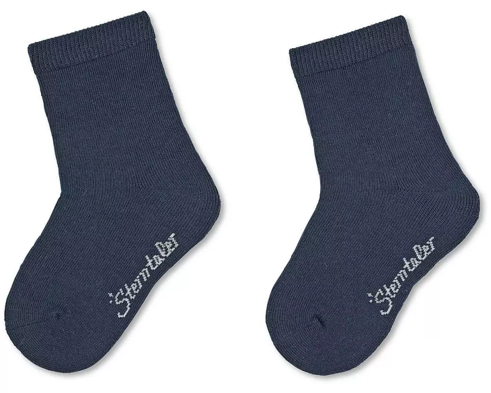 Sterntaler Socken Uni 2er Set Marine Gr. 23 - 26