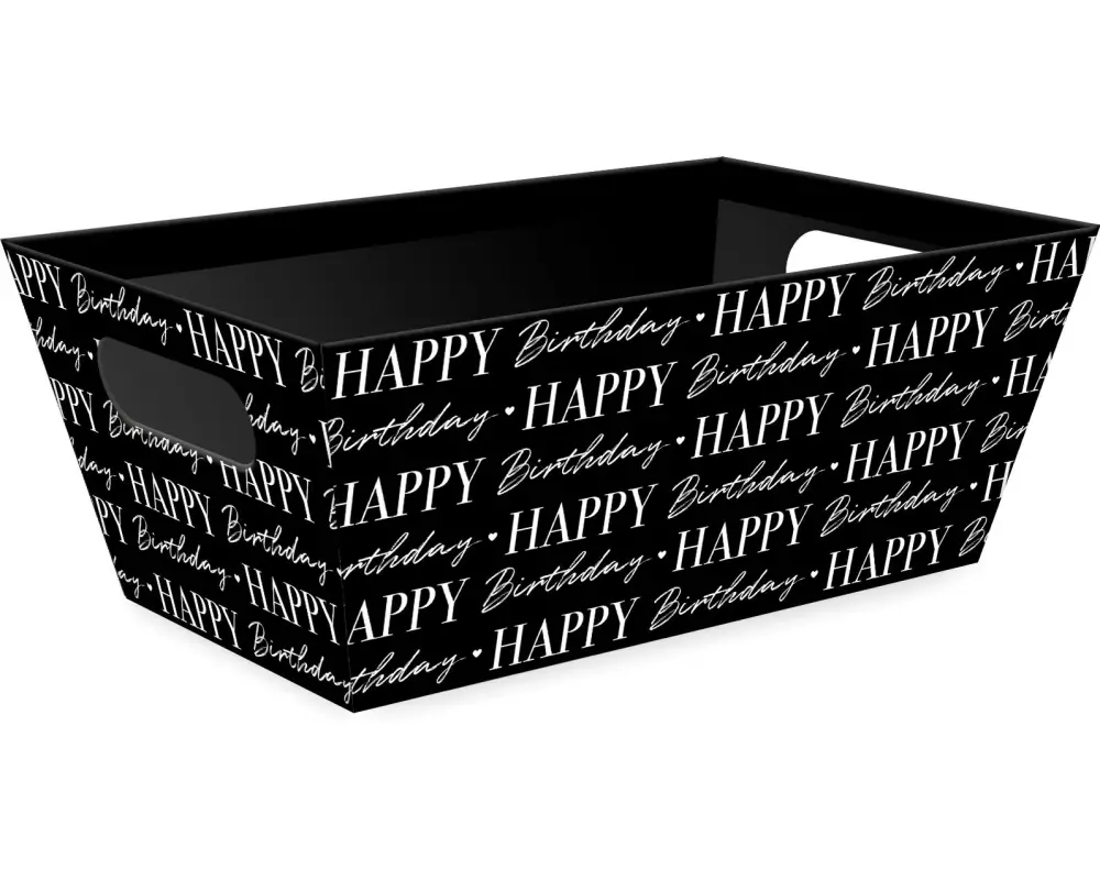 Braun + Company Geschenkbox Graphic Birthday 25 x 16 x 7.5 cm