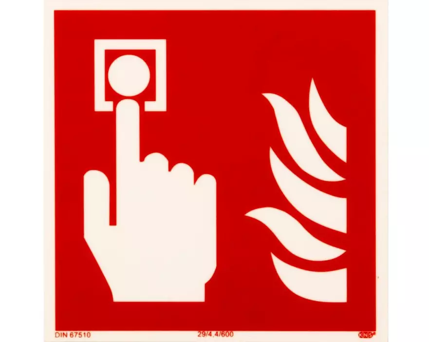 P.R.O. Brandmelder – Piktogramm 150 x 150 mm