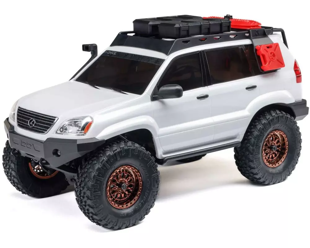 Axial Scale Crawler SCX24 Lexus GX470, Weiss RTR 1:24