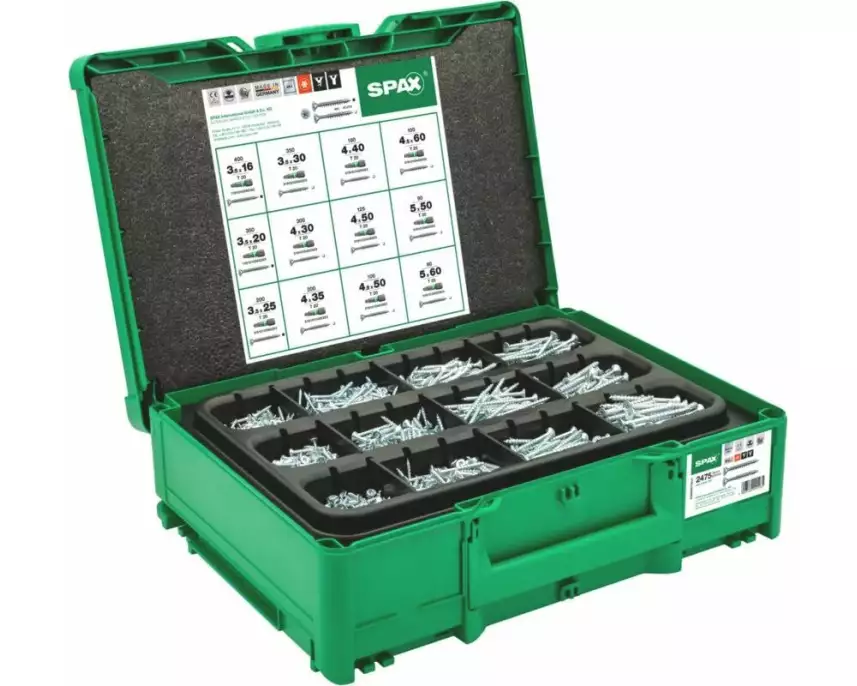 Spax Montagekoffer systainer T-Loc WIROX