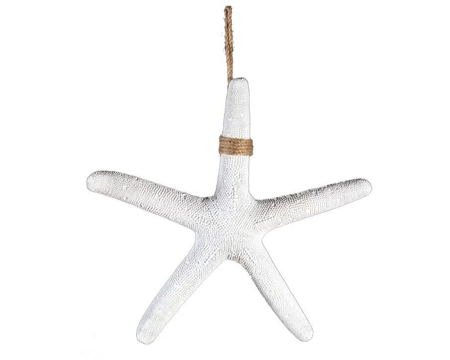 Dekomat AG Aufhänger Seestern Ø 38 cm, Weiss