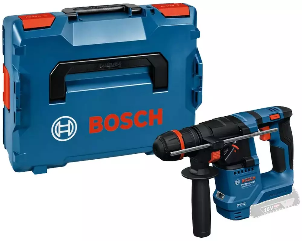 Bosch Professional Akku-Bohrhammer mit ONECHUCK GBH 18V-18 X in L-BOXX