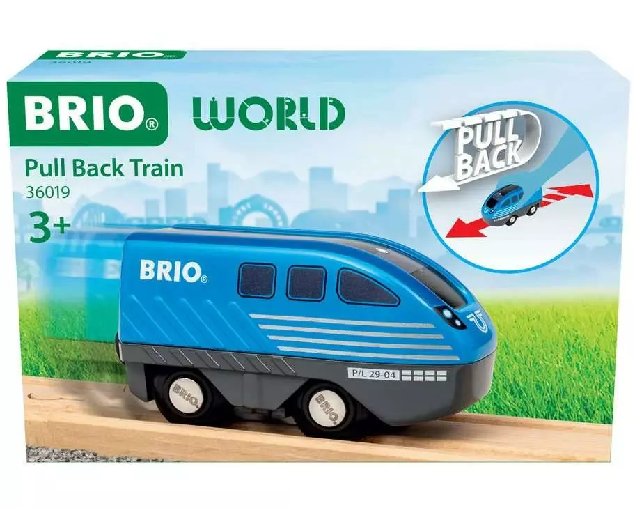 BRIO Eisenbahn Pull Back Train EN