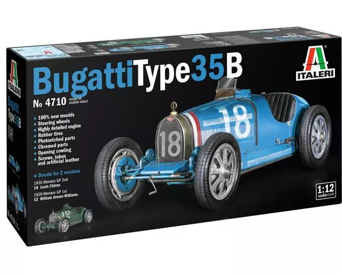 Italeri Bausatz Bugatti Type 35B 1:12