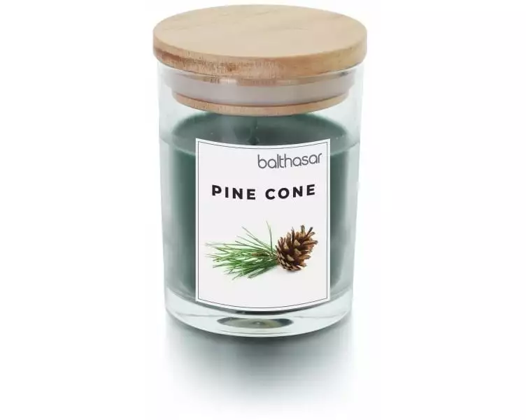 balthasar Duftkerze Tannenzapfen 7 x 8.3 cm
