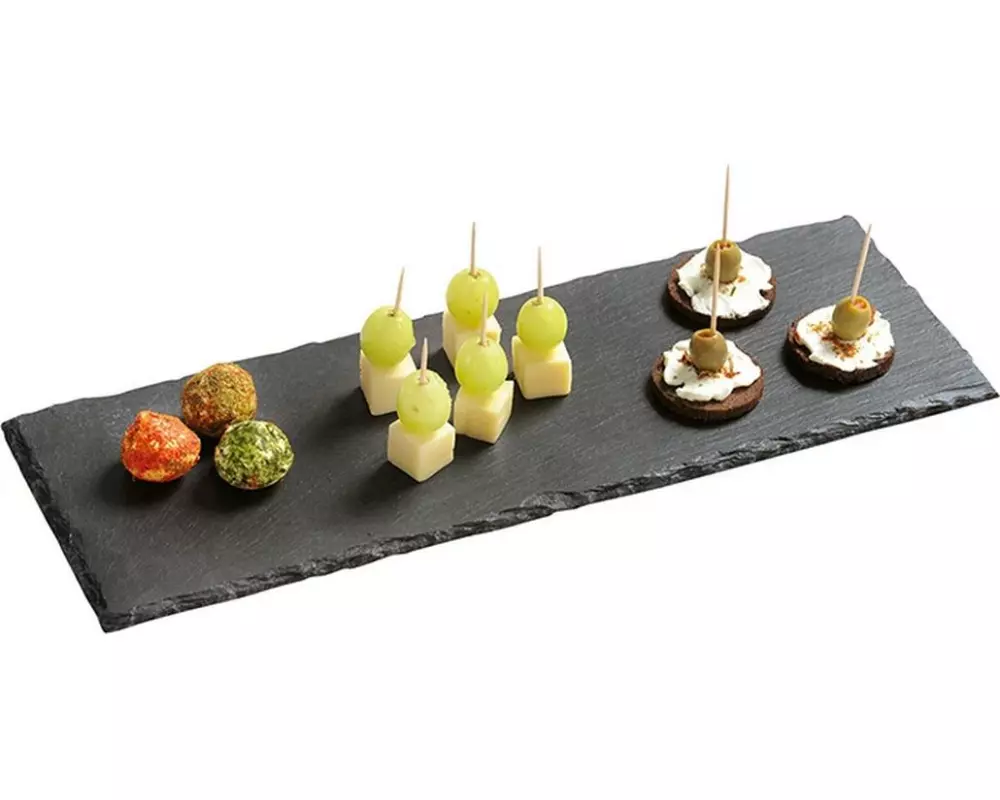 Kesper Buffetplatte Schiefer 38 x 13 cm
