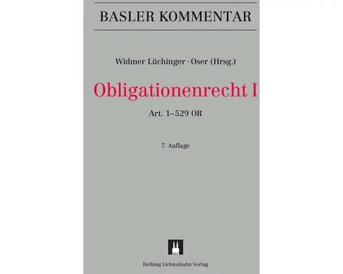 Obligationenrecht I