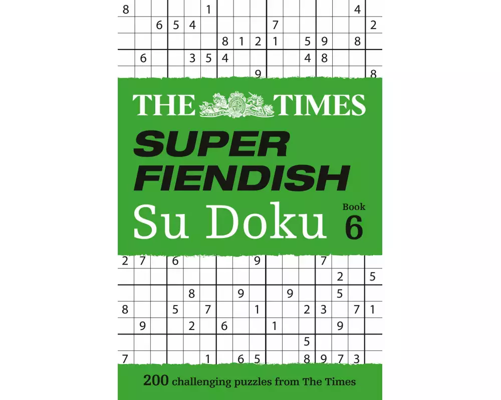 The Times Super Fiendish Su Doku Book 6