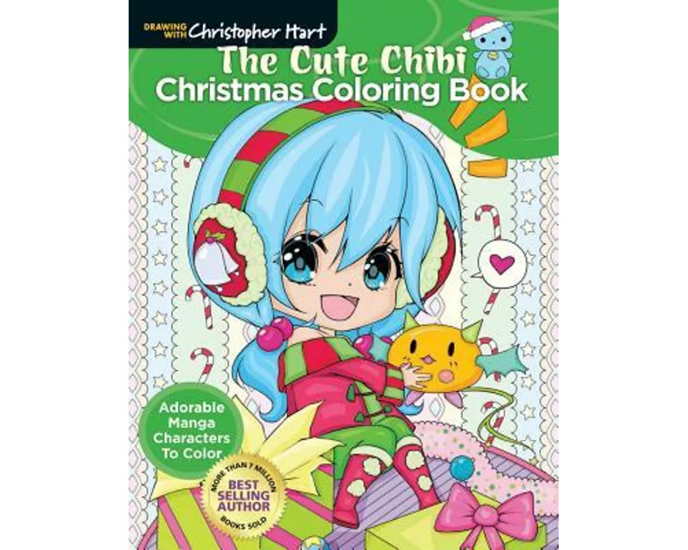 Cute Chibi Christmas Coloring Book, The