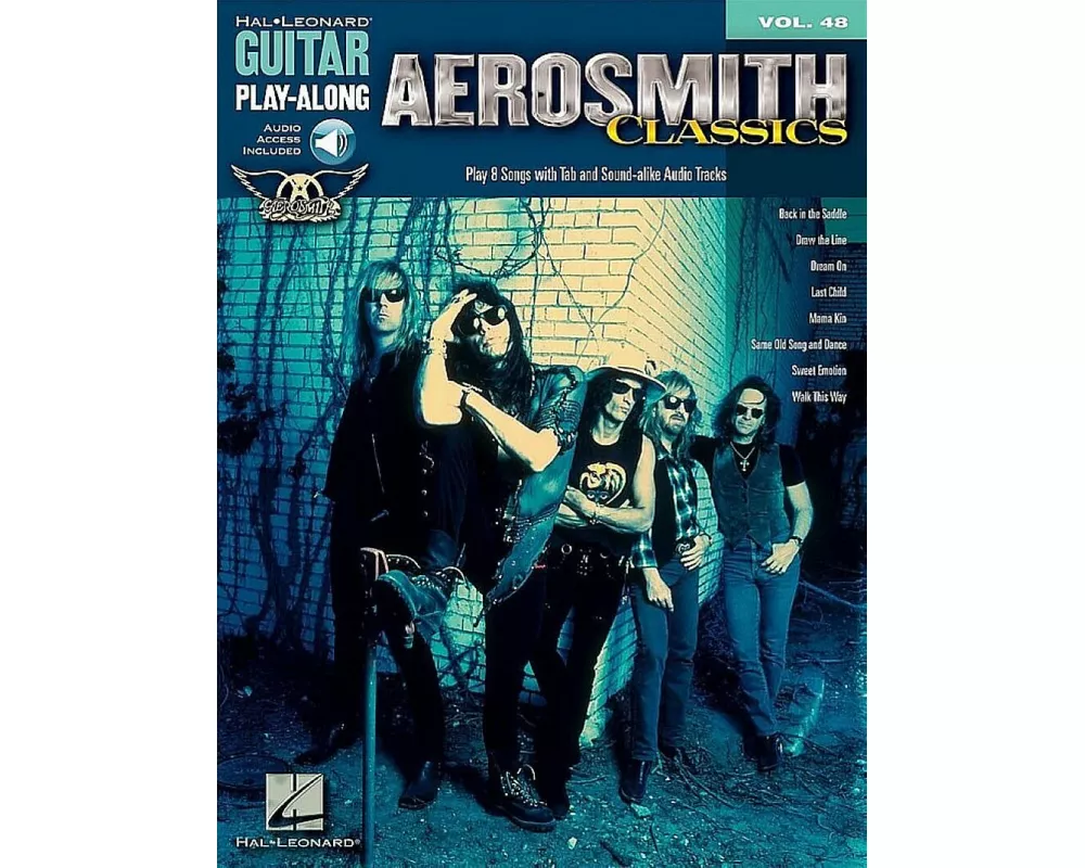 Aerosmith Classics - Guitar Play-Along Vol. 48 (Book/Online Audio)