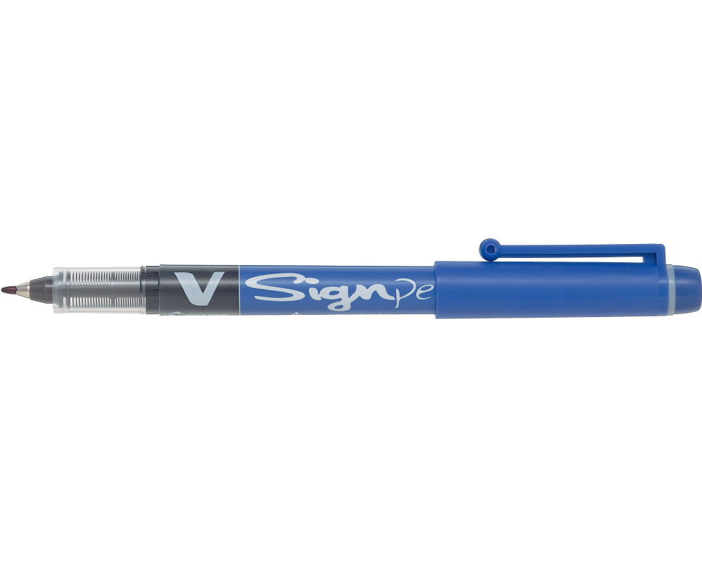 PILOT V-Sign Pen 0,6mm SW-VSP-BL blau