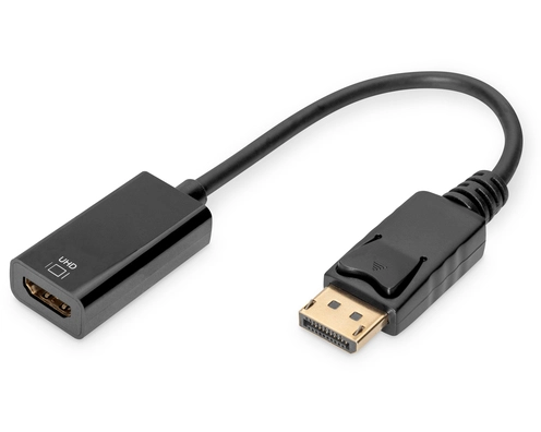 DP - HDMI CABLE 0.2M BLACK DP -