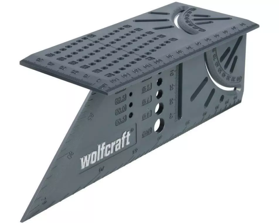 Wolfcraft Gehrungswinkel 3D 150 x 275 x 66 mm