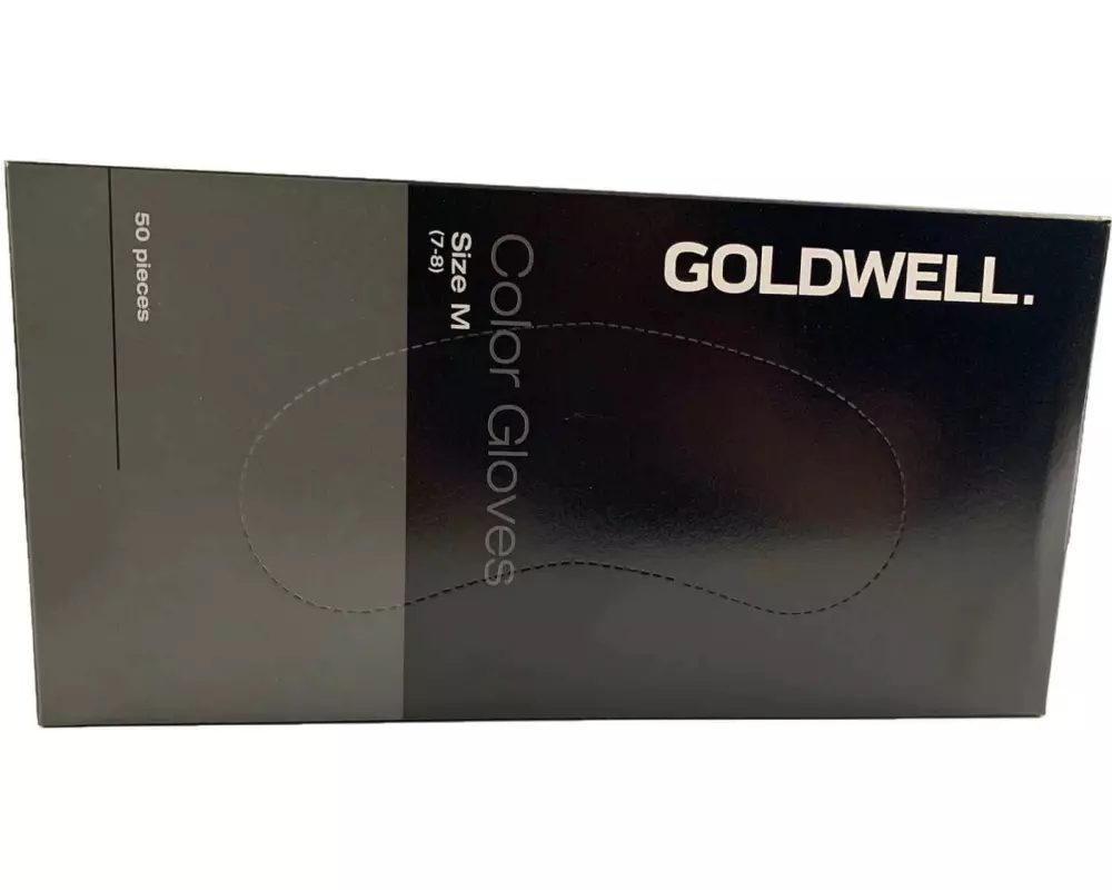GOLDWELL Nitrilhandschuhe Nitrile Handschuhe M Schwarz
