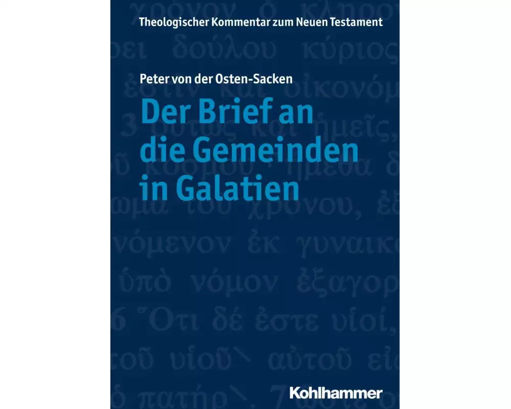 Der Brief an die Gemeinden in Galatien