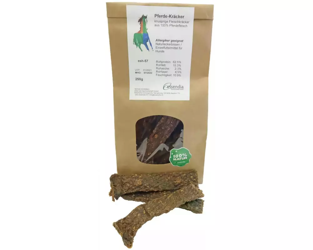 essendia Kausnack Pferdekräcker, 250 g