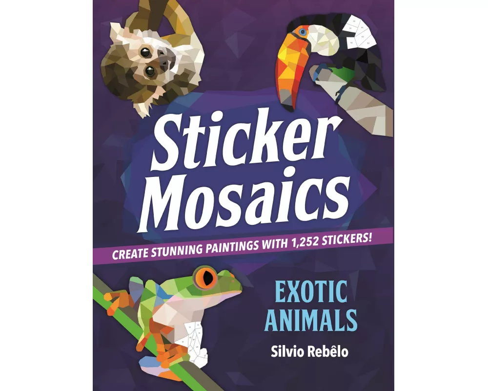 Sticker Mosaics: Exotic Animals