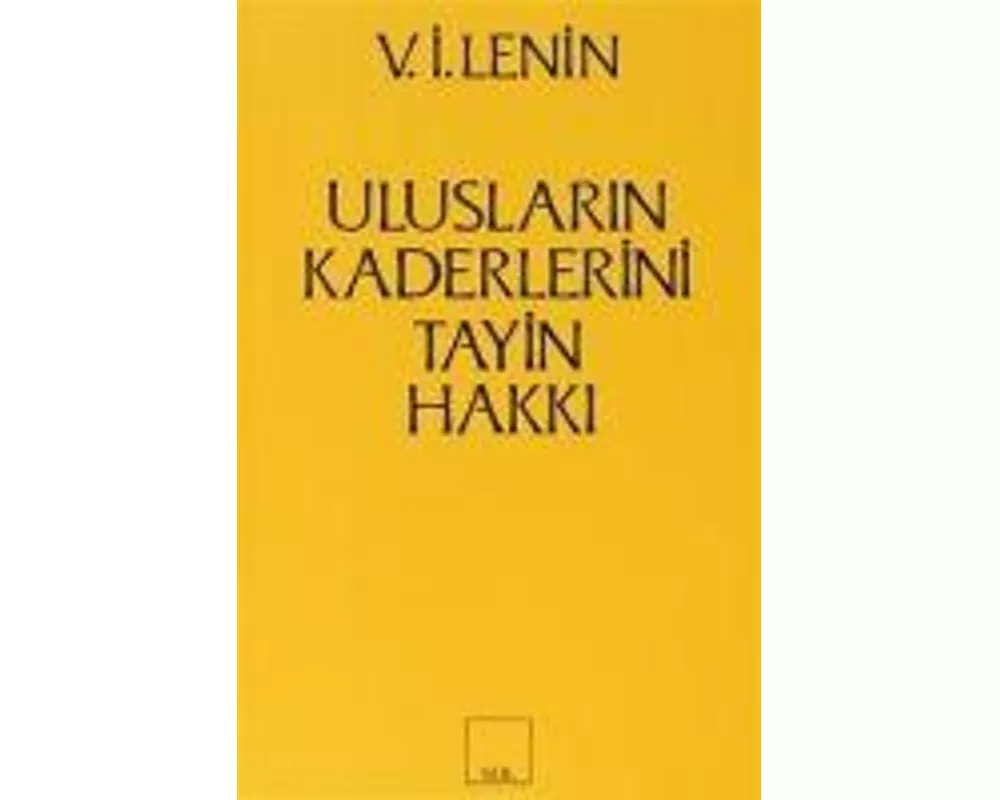 Uluslarin Kaderlerini Tayin Hakki