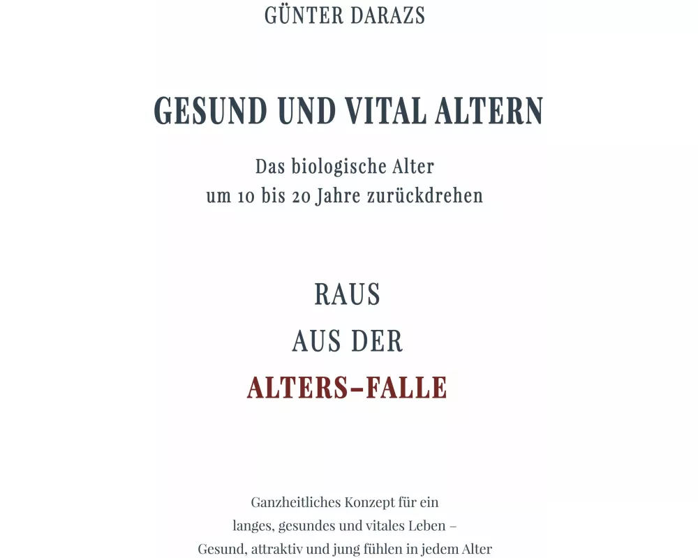 Gesund und vital altern