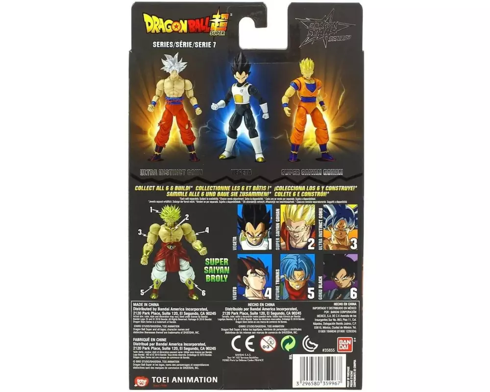 BANDAI Super Saiyan Gohan beweglich, 17 cm