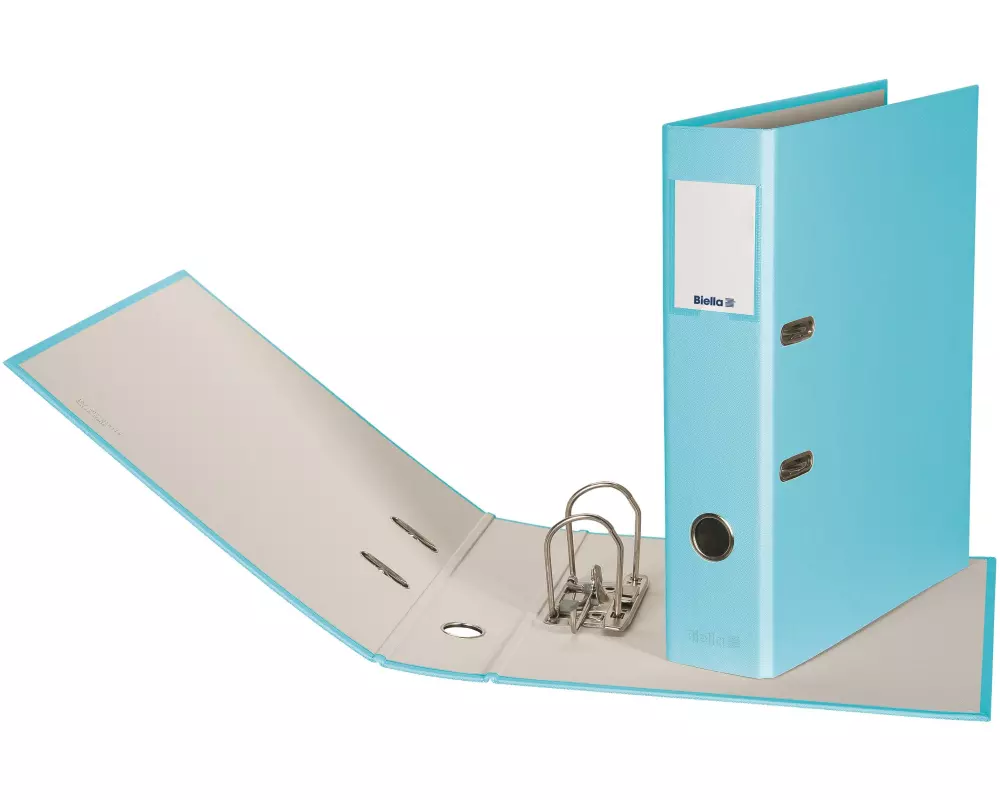 Biella Ordner Plasticolor A4 7 cm, Hellblau