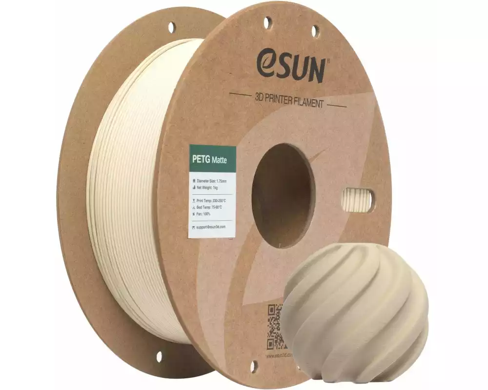 eSun Filament PETG-Matte Khaki 1.75 mm 1 kg
