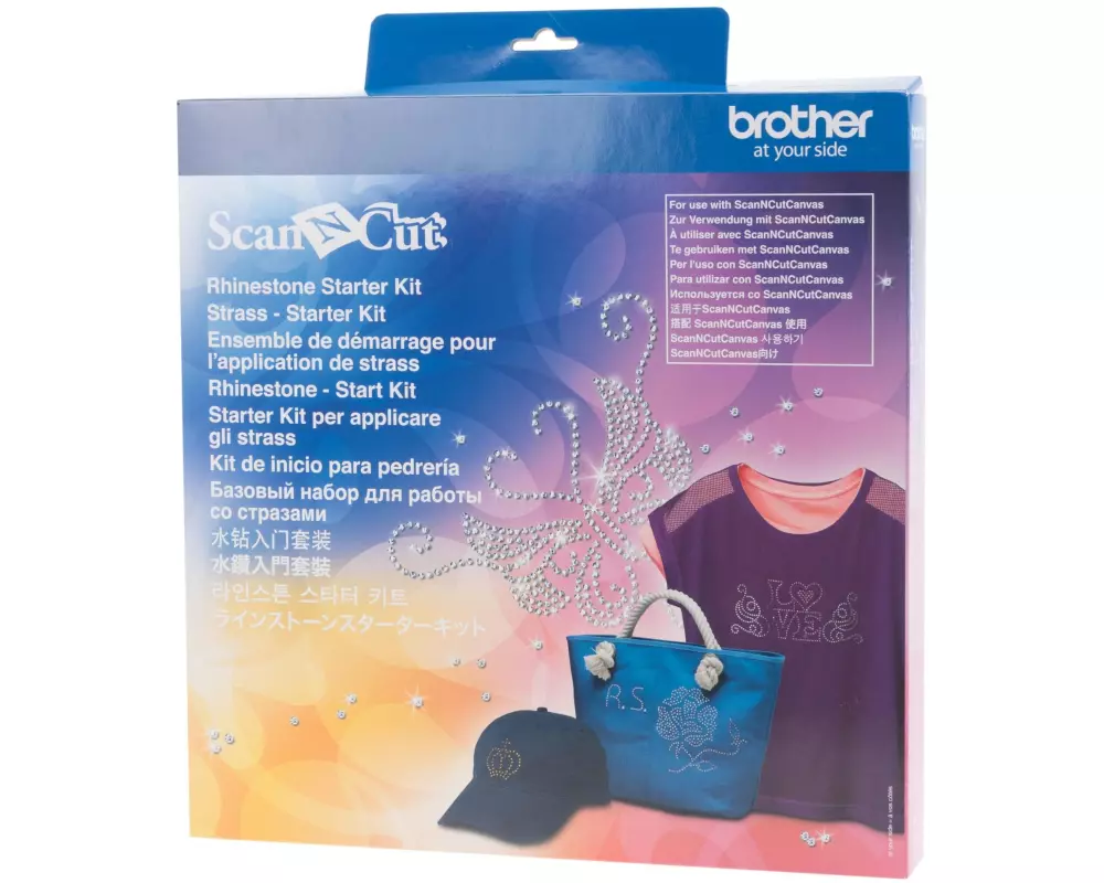 Brother Strass-Set Starter-Kit Mehrfarbig