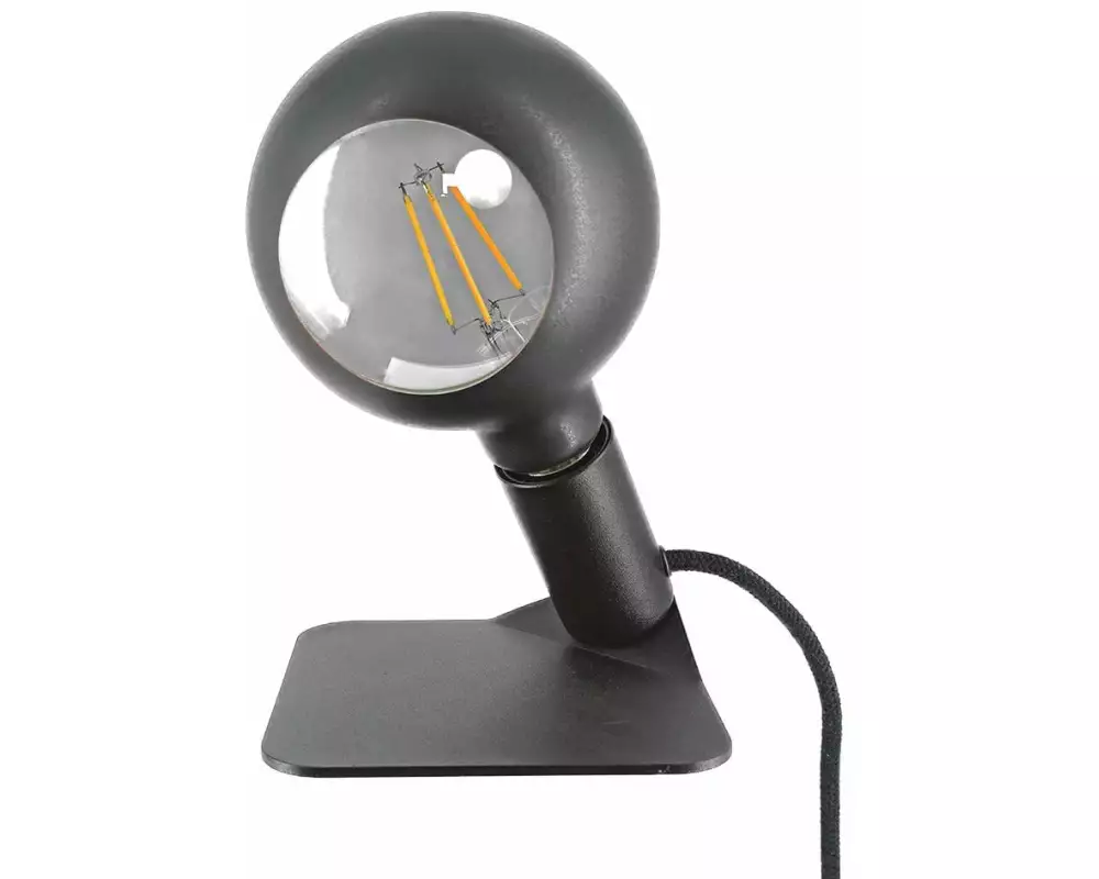 Filotto Tischleuchte Iride Camo, 2700 K, 7 W, Schwarz