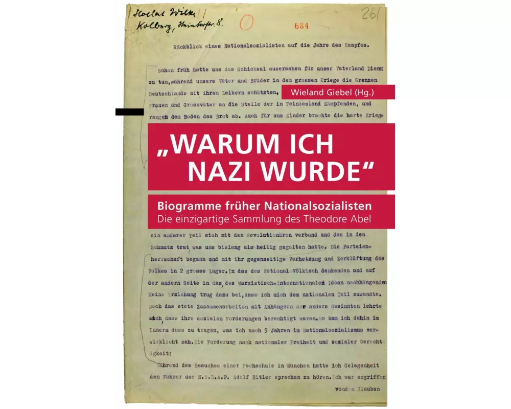 "Warum ich Nazi wurde"