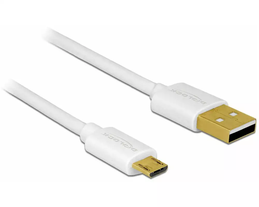 Delock USB 2.0-Kabel 3er Set USB-A - Micro-USB B 0.30m/0.60m/0.90m
