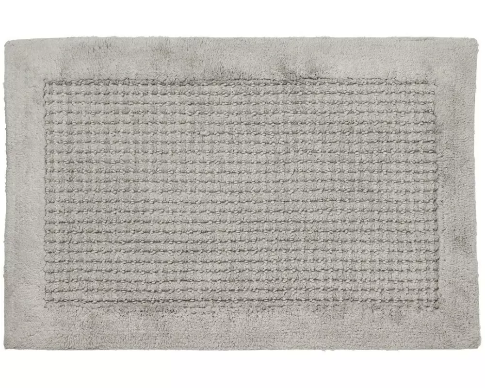 diaqua Badteppich Waffle grau 60 x 90 cm, Grau