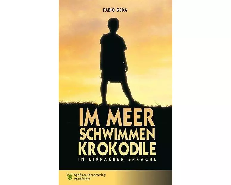 Im Meer schwimmen Krokodile