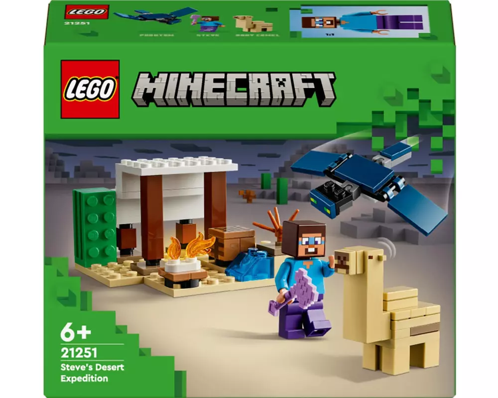 LEGO® Minecraft Steves Wüstenexpedition 21251
