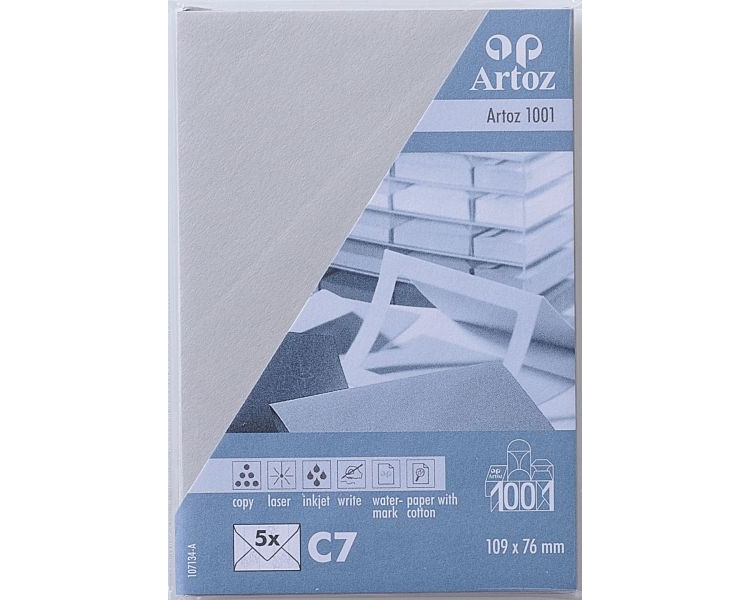 ARTOZ Couverts 1001 C7 107134182 100g, lichtgrau 5 Stück