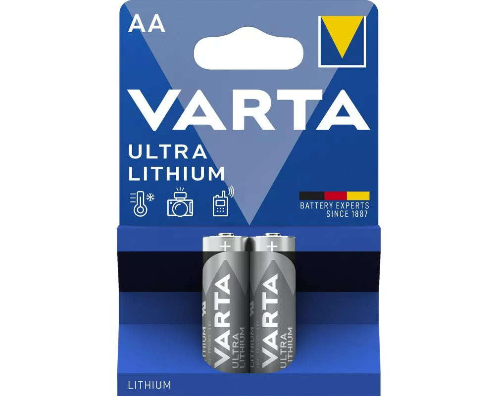 Varta Batterie Ultra Lithium AA , 2 Stück